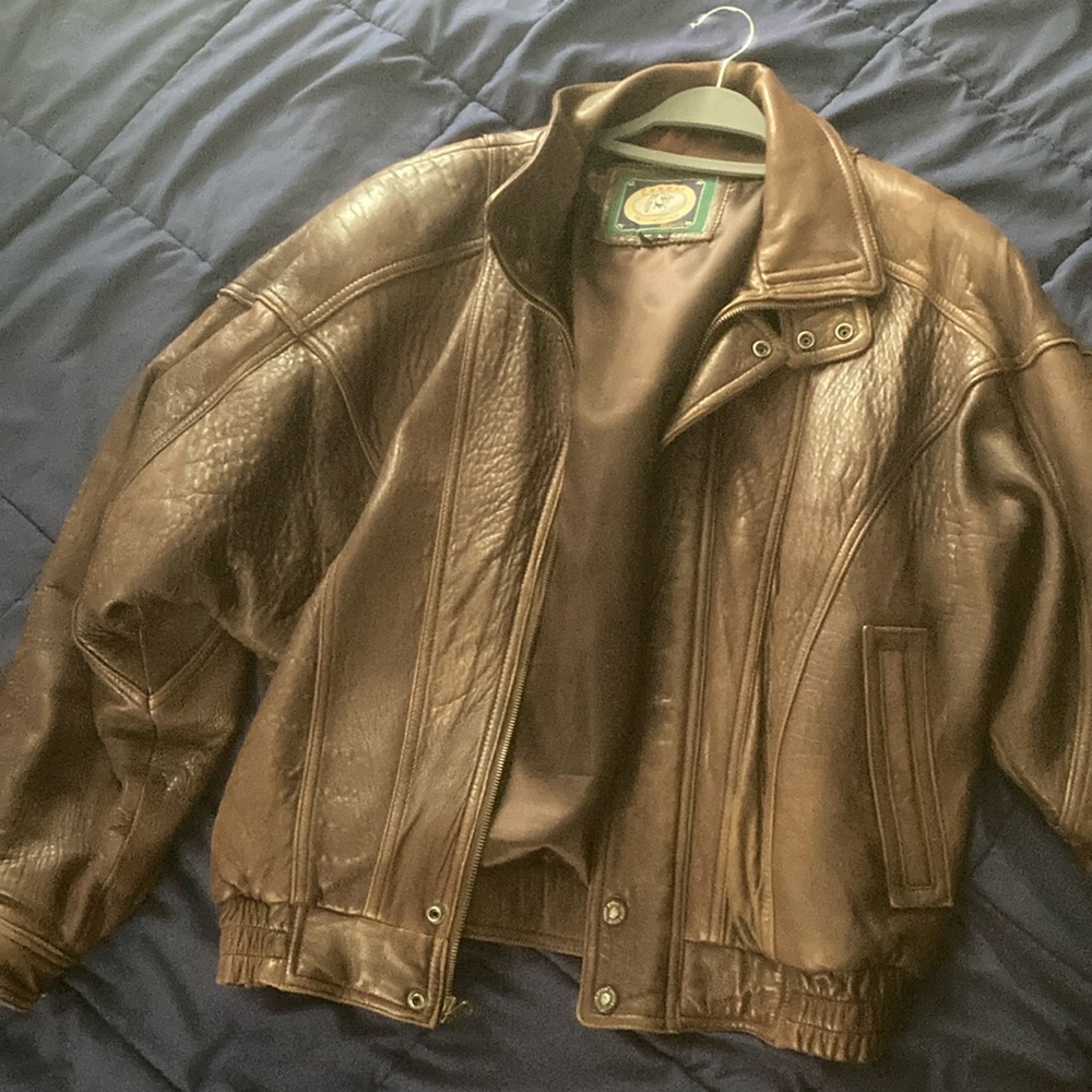 Brown Leather Jacket